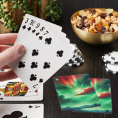 groene lucht pokerkaarten (Insitu)