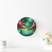 groene lucht ronde klok (Huis)