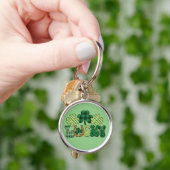 Groene Lucky St Patricks Dag Sleutelhanger (Hand)