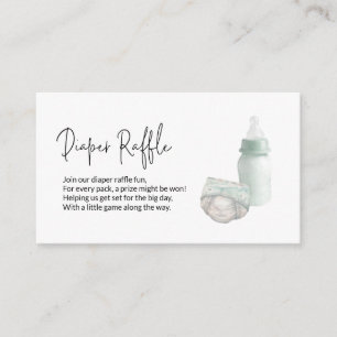 Groene luier Raffle Informatiekaartje