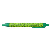 Groene Luipaardprint Zwarte Inkt Pen (Bodem)