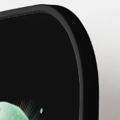 Groene Luminescent Jellyfish Pickleball Paddle (Links Detail)