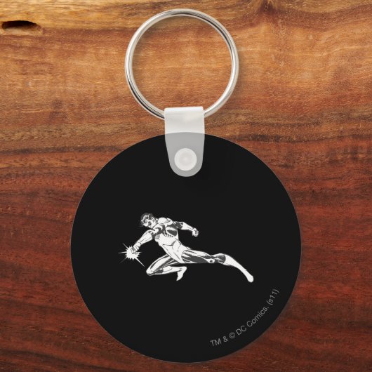 Groene Lunges Down Sleutelhanger (Voorkant)