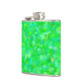 Groene maatkolf heupfles (Links)