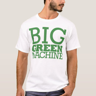 Groene machine - groen t-shirt