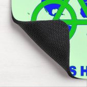 Groene machine muismat (Hoek)