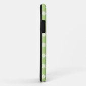 Groene madeliefjes bloempatroon Case-Mate iPhone case (Achterkant/rechts)