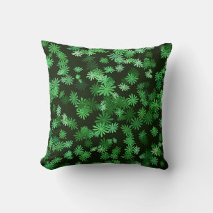 Groene Madeliefjes Kussen