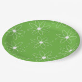 Groene madeliefjes papieren bord (Gekanteld)