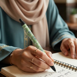 Groene Madinah Masjid Nabawi Tapijtpatroon Pen