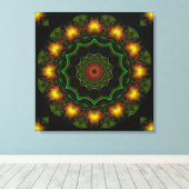 Groene Magic Wrapped Canvas Afdruk (Insitu (Houten vloer))