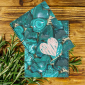 Groene Malachiet Crystal Hart Oma Notitieboek