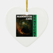 Groene mammothave Kentucky Keramisch Ornament (Voorkant)
