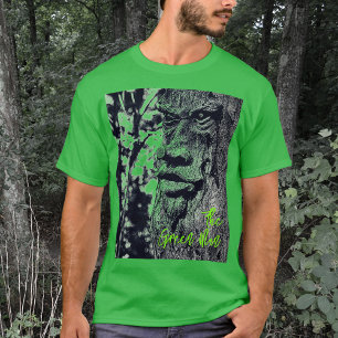 Groene Man Bos Geest Fotografie T-shirt