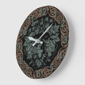 Groene Man Canvas tas Grote Klok (Hoek)