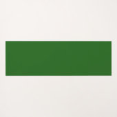 Groene Mandala bloem yoga mat (Achterkant (horizontaal))