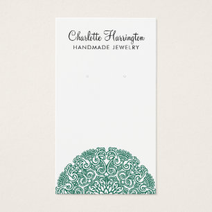 Groene Mandala met juwelier display Kaart