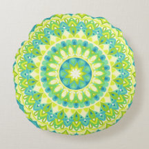 Groene Mandala Natuur Geïnspireerde Boho Vredige H
