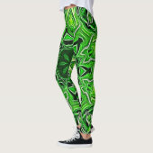 Groene Mandala Pattern-Leggings Leggings (Links)