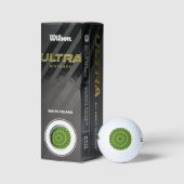 Groene Mandala Wiel... Golfballen (Verpakking)