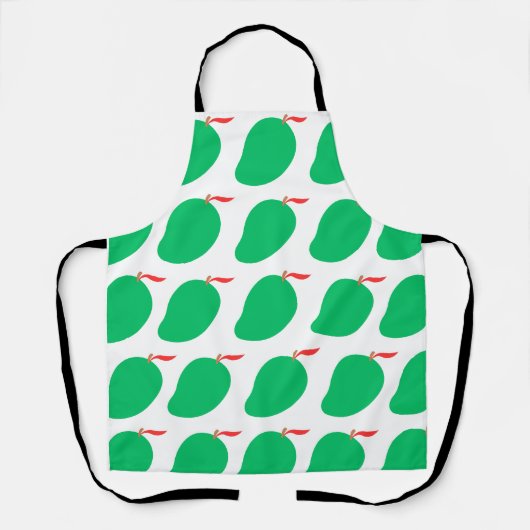 Groene Mango's Schort (Voorkant)