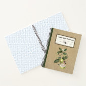  Groene Mangosteen Gepersonaliseerde Compositie Notitieboek (Binnen)