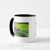 Groene mantelmantel mok (Voorkant links)