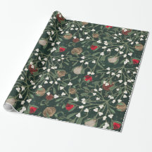 Groene maretak & ornament kerstverpakking