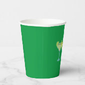 Groene Margarita glazen Party Cups Papieren Bekers (Rechts)