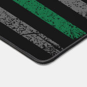 Groene markering militaire dun bureaumat (Hoek)