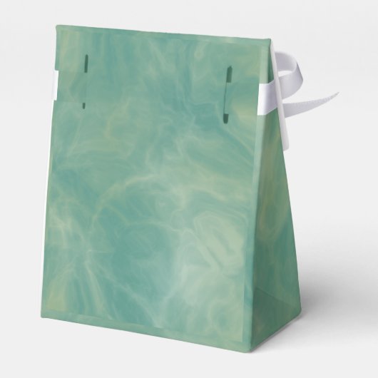 groene marmer abstract bedankdoosjes (Achterkant)