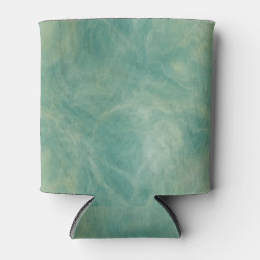 groene marmer abstract blikjeskoeler (Voorkant)