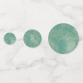 groene marmer abstract confetti (Achterkanten)