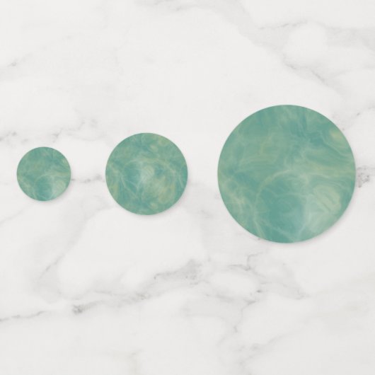 groene marmer abstract confetti (Achterkanten)