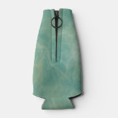 groene marmer abstract flesjeskoeler (Achterkant)