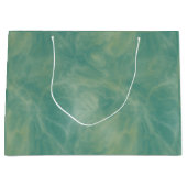groene marmer abstract groot cadeauzakje (Voorkant)