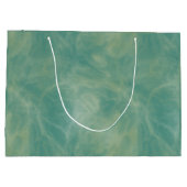 groene marmer abstract groot cadeauzakje (Achterkant)