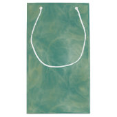 groene marmer abstract klein cadeauzakje (Achterkant)