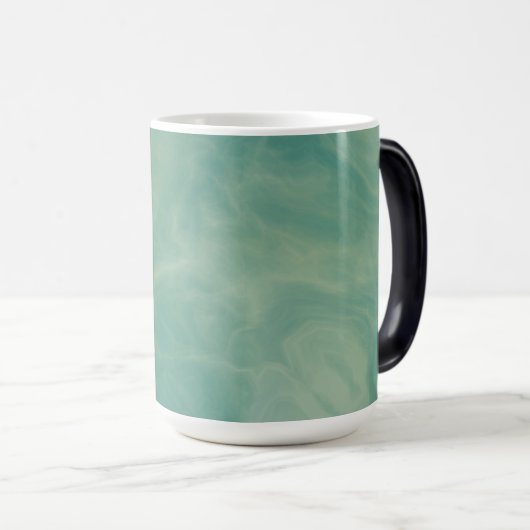 groene marmer abstract magische mok (Voorkant rechts)