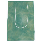 groene marmer abstract medium cadeauzakje (Achterkant)