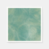 groene marmer abstract servet (Voorkant)