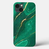 Groene marmer Case-Mate iPhone case (Achterkant)