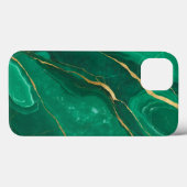 Groene marmer Case-Mate iPhone case (Achterkant (horizontaal))