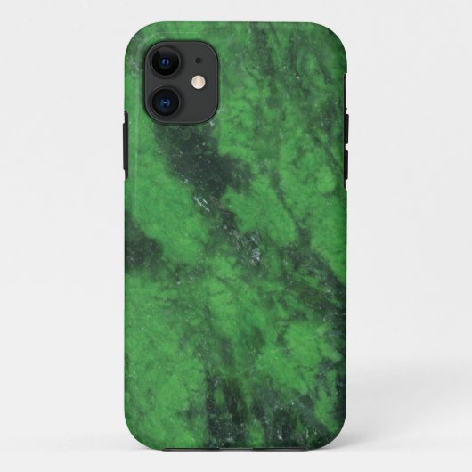 groene marmer Hoesje-Mate Tough Apple Case-Mate iPhone Case (Achterkant)