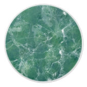 Groene marmer keramische knop (Voorkant)