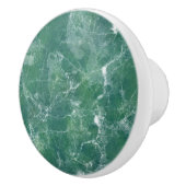 Groene marmer keramische knop (Rechts)