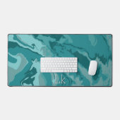 Groene marmer kleur bureaumat (Keyboard & Muis)