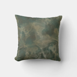 groene marmer kussen