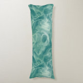 groene marmer lichaamskussen (Voorkant Verticaal)