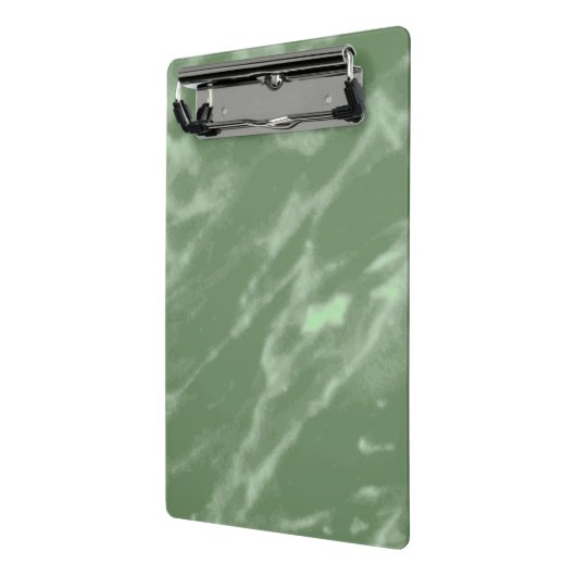 Groene marmer mini klembord (Angled2)